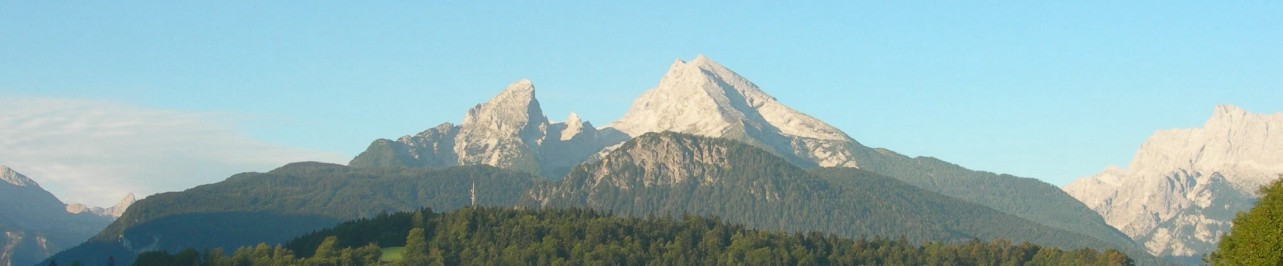 Berge - Watzmannstock kl